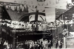 Oxford St Stairfoot VE Day 1945